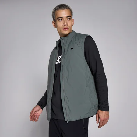 MP Lifestyle Padded Gilet til mænd – Moss Grey