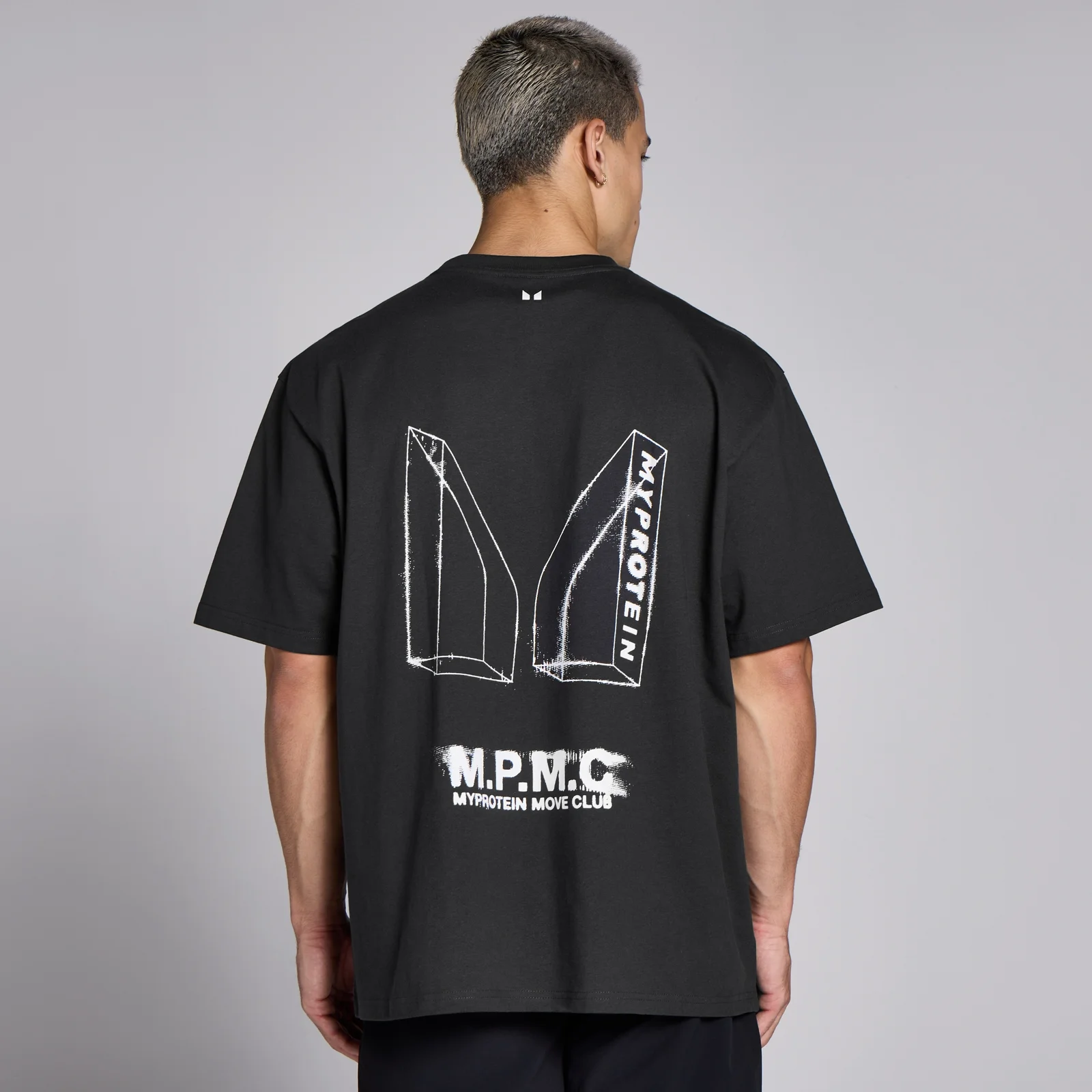 MP Lifestyle Graphic T-Shirt – Washed Black - XXL-XXXL Billede 1