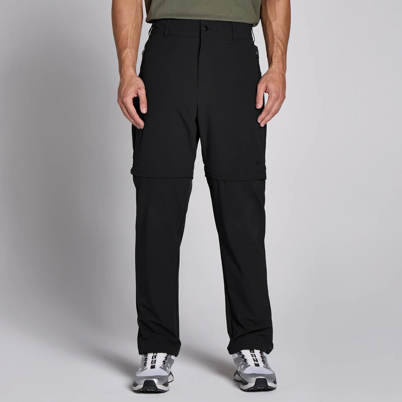 MP Lifestyle 2 in 1 Walking Trouser/Shorts til mænd – Sort - XXXL Billede 1