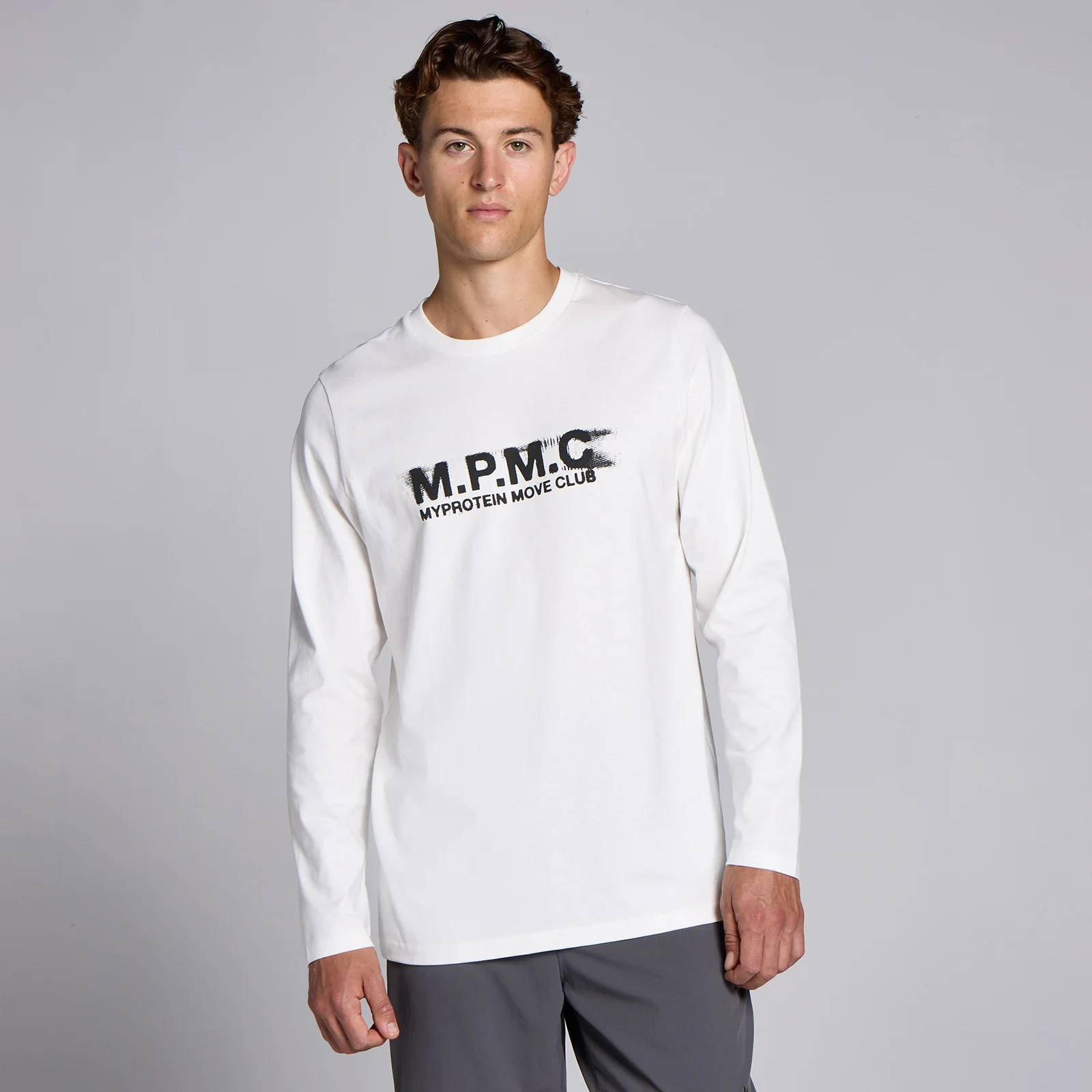 MP Lifestyle Long Sleeve til mænd – Hvid - XS Billede 1
