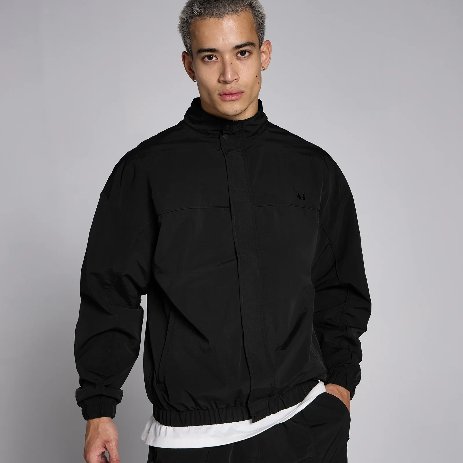 MP Lifestyle Track Jacket til mænd – Sort - XS Billede 1