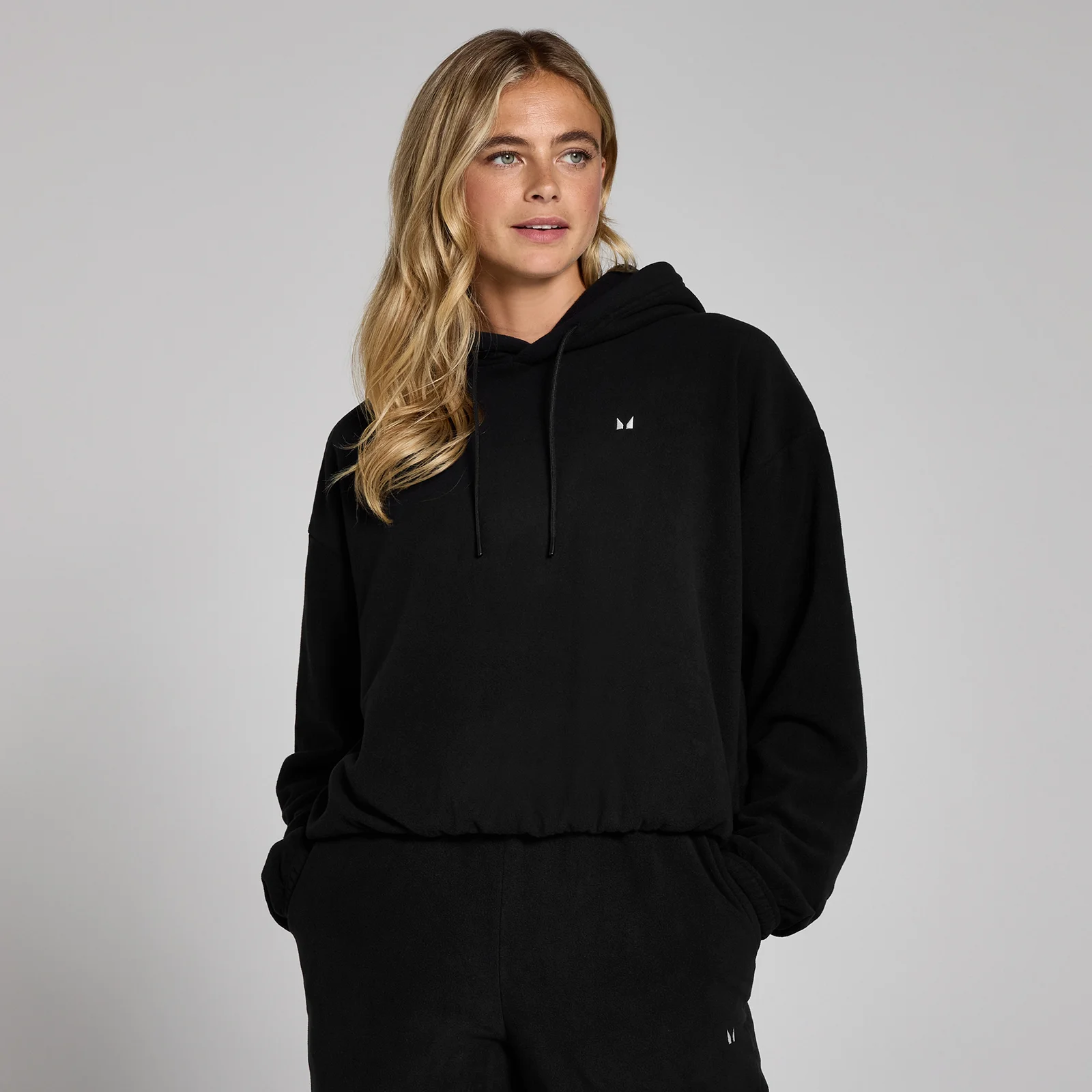 MP Fleece Hoodie til kvinder – Sort - S Billede 1