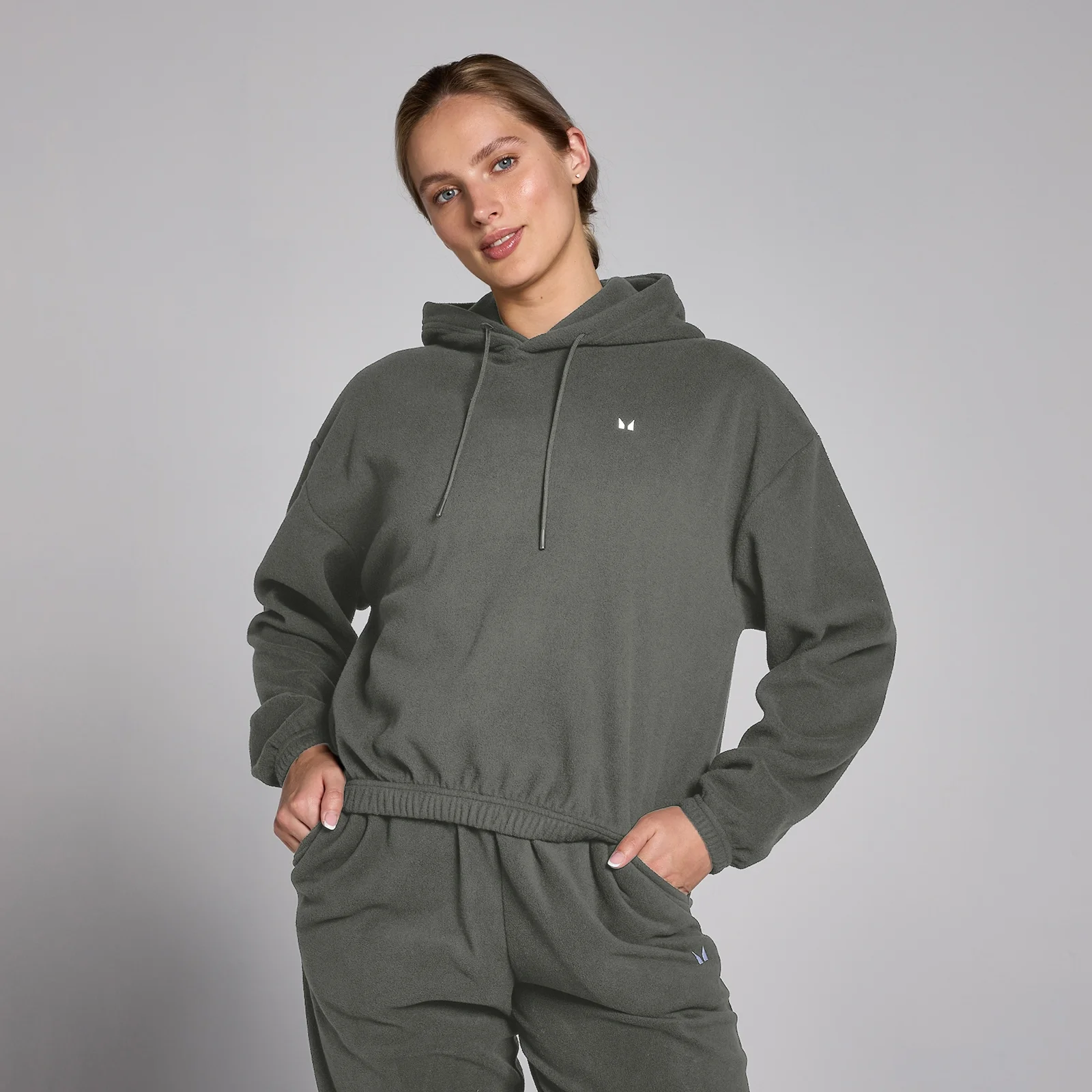MP Fleece Hoodie til kvinder – Gunmetal - L Billede 1