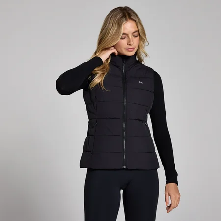 MP Lightweight Puffer Gilet til kvinder – Sort