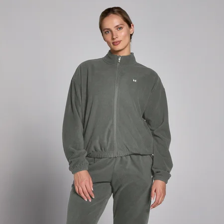 MP Zip Through Fleece Jacket til kvinder – Gunmetal