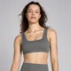 MP Lifestyle Waffle Seamless Bra til kvinder – Gunmetal