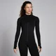 MP Lifestyle Waffle Seamless Full Zip Jacket til kvinder – Black