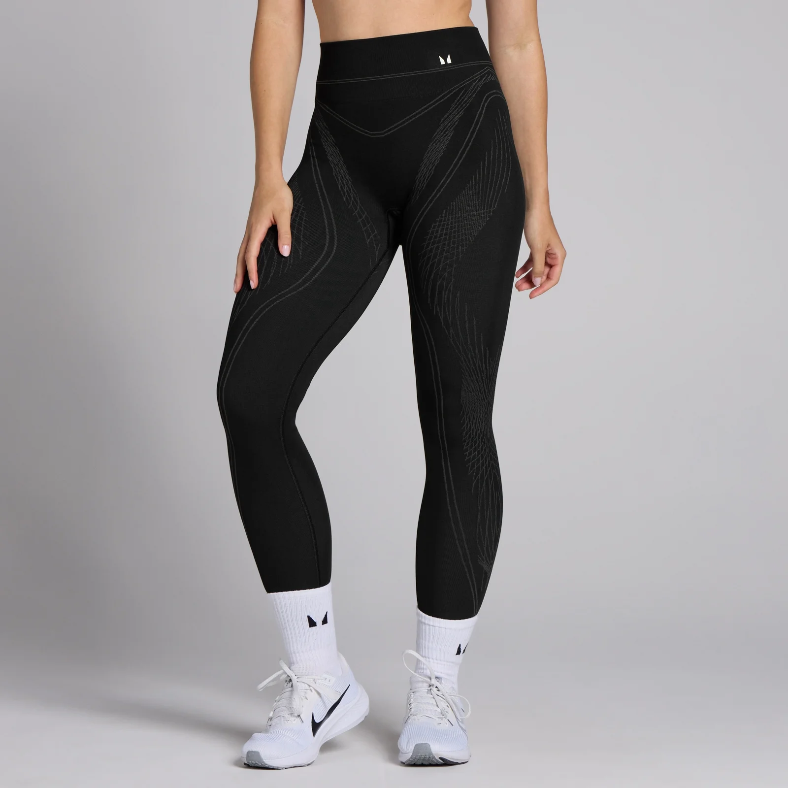MP Tempo Seamless Linear Leggings til kvinder - XS Billede 1