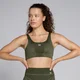 MP Tempo Seamless Linear Bra til kvinder – Dark Olive
