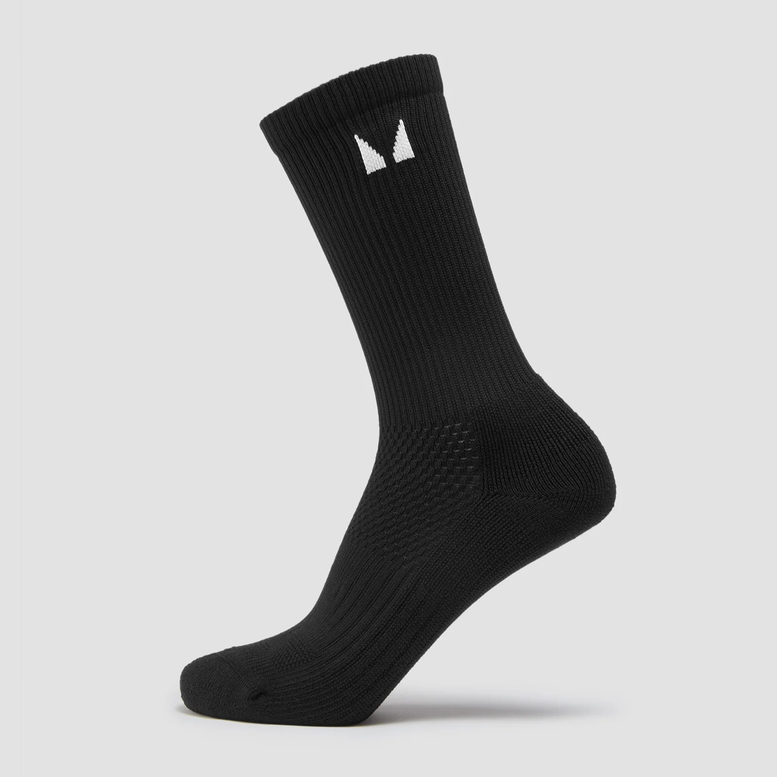MP Running Socks - Black - UK 6-8 Billede 1