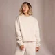 MP Piping Detail Sweatshirt til kvinder – Sandstone