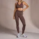 MP Seamless Rib Leggings til kvinder – Coffee
