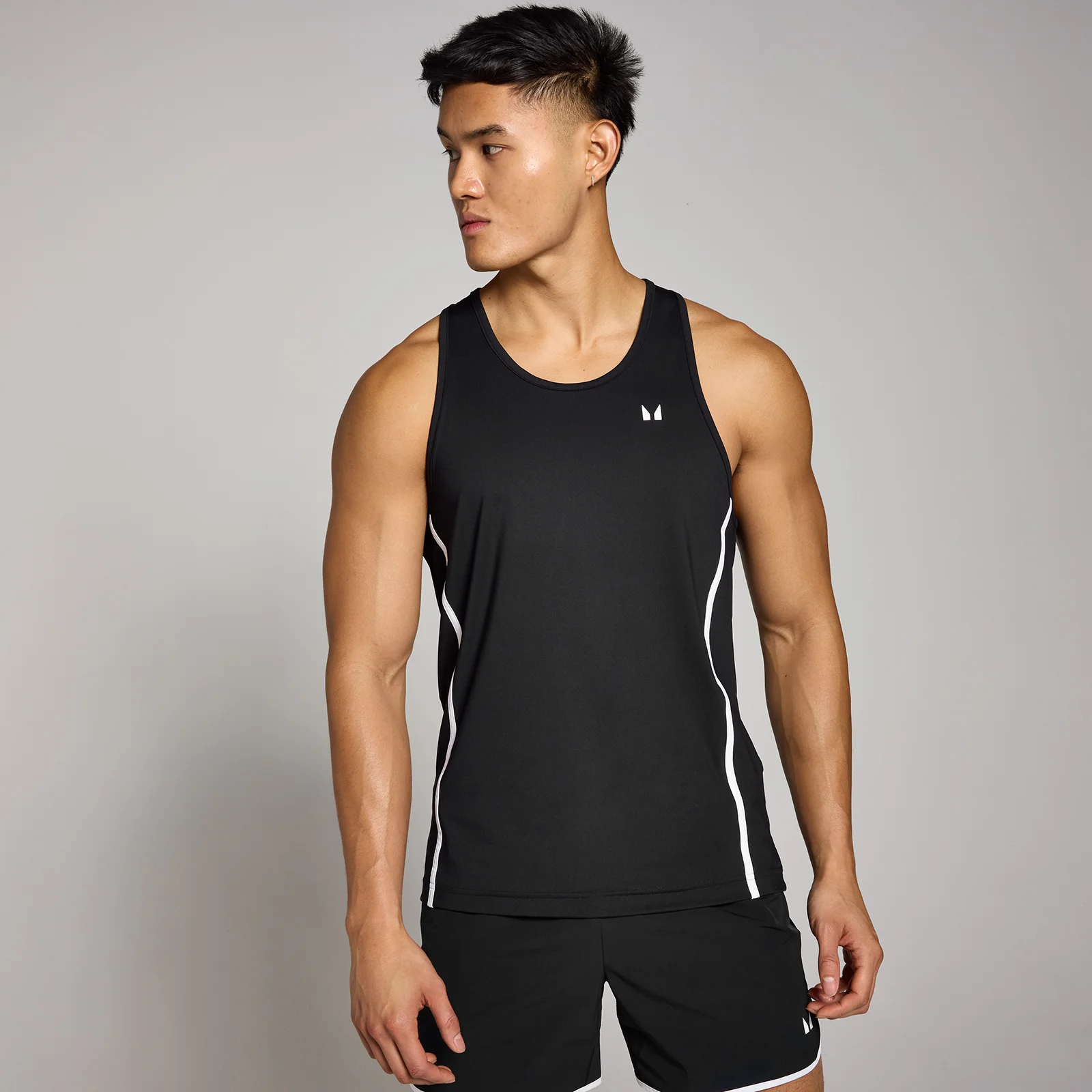 MP Tempo Binding Stringer til mænd – Sort - XS Billede 1