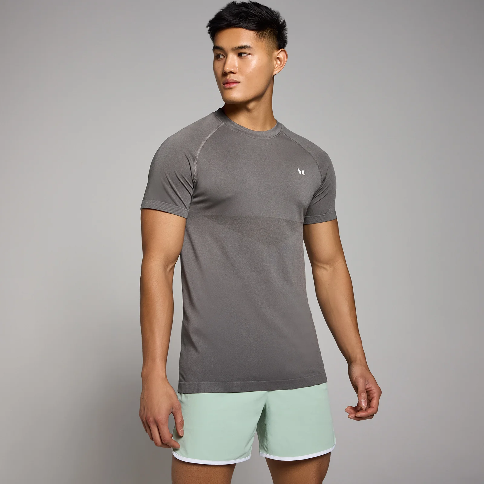 MP Tempo Seamless T-shirt til mænd – Rock - XS Billede 1