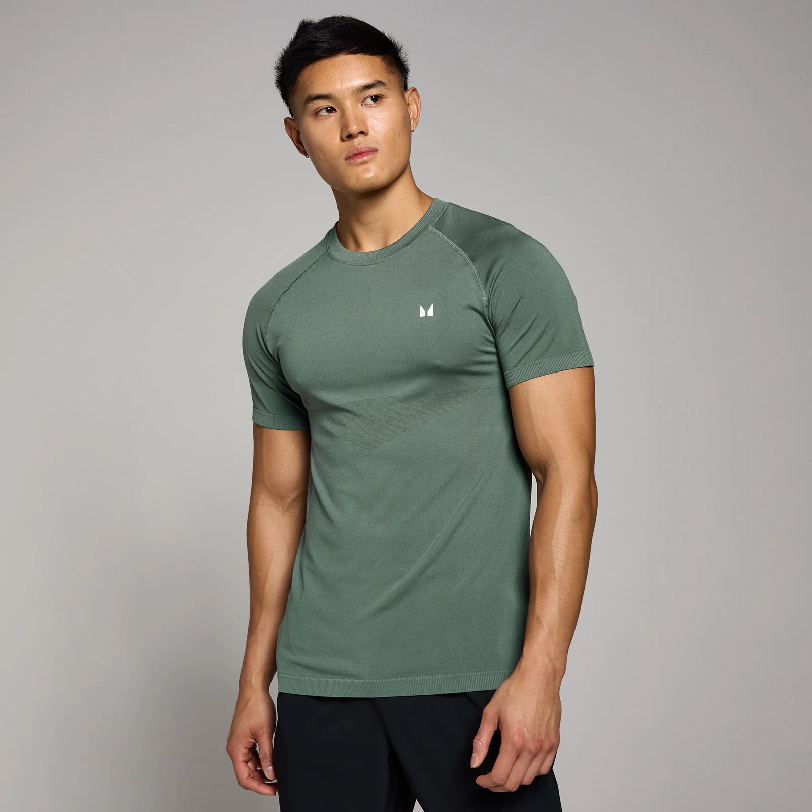MP Tempo Seamless T-shirt til mænd – Stone Wash - XXXL Billede 1