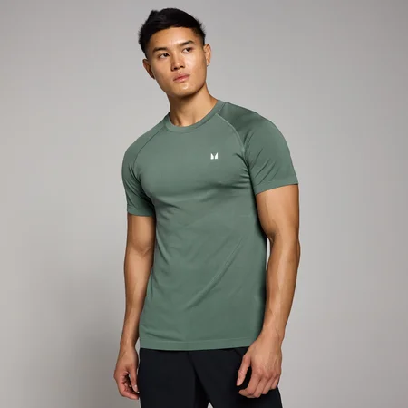 MP Tempo Seamless T-shirt til mænd – Stone Wash