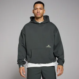 MP Lifestyle Oversized Hoodie − Washed Black - Size XXS-XS