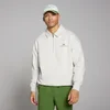 MP Lifestyle Collared 1/4 Zip til mænd – Light Grey Marl
