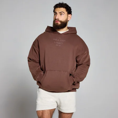 MP Origin Washed Graphic Hoodie − Penny