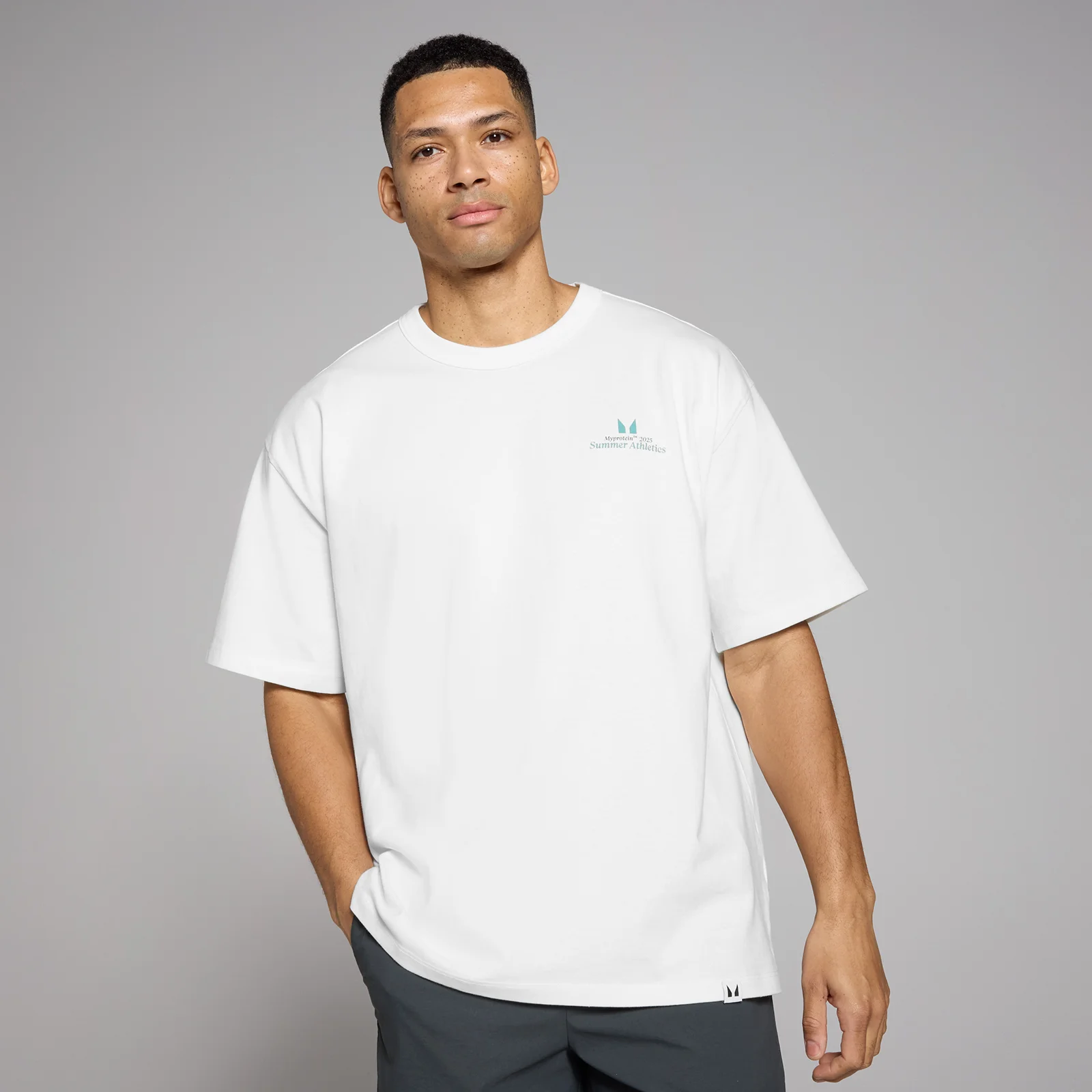 MP Lifestyle Graphic T-Shirt − Retro White - XXS-XS Billede 1