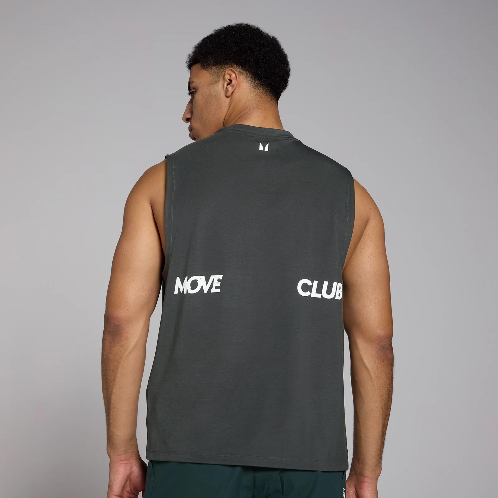 MP Tempo Graphic Oversized Tank til mænd – Washed Black - XS Billede 1