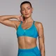 MP Tempo Seamless Hybrid Sports Bra til kvinder – Ocean Blue
