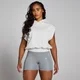 MP Origin Cropped Sleeveless Hoodie il kvinder − Grey Marl
