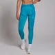 MP Tempo Seamless Hybrid Leggings til kvinder – Ocean Blue
