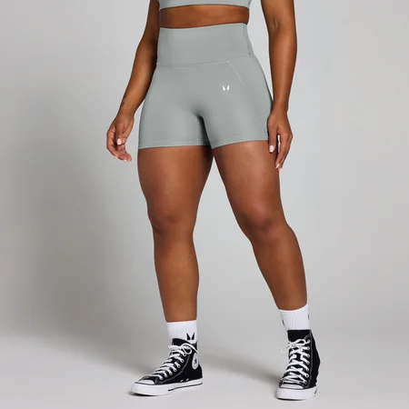 MP Origin Graphic Training Shorts til kvinder – Fossil Grey