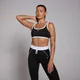 MP Tempo Contrast Sports Bra til kvinder – Sort