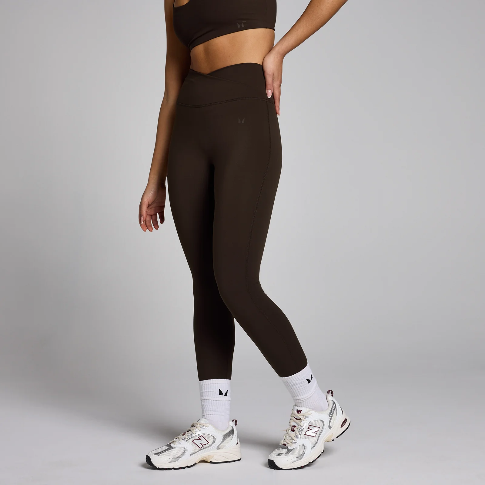 MP Tempo Leggings til kvinder − Coffee - M Billede 1