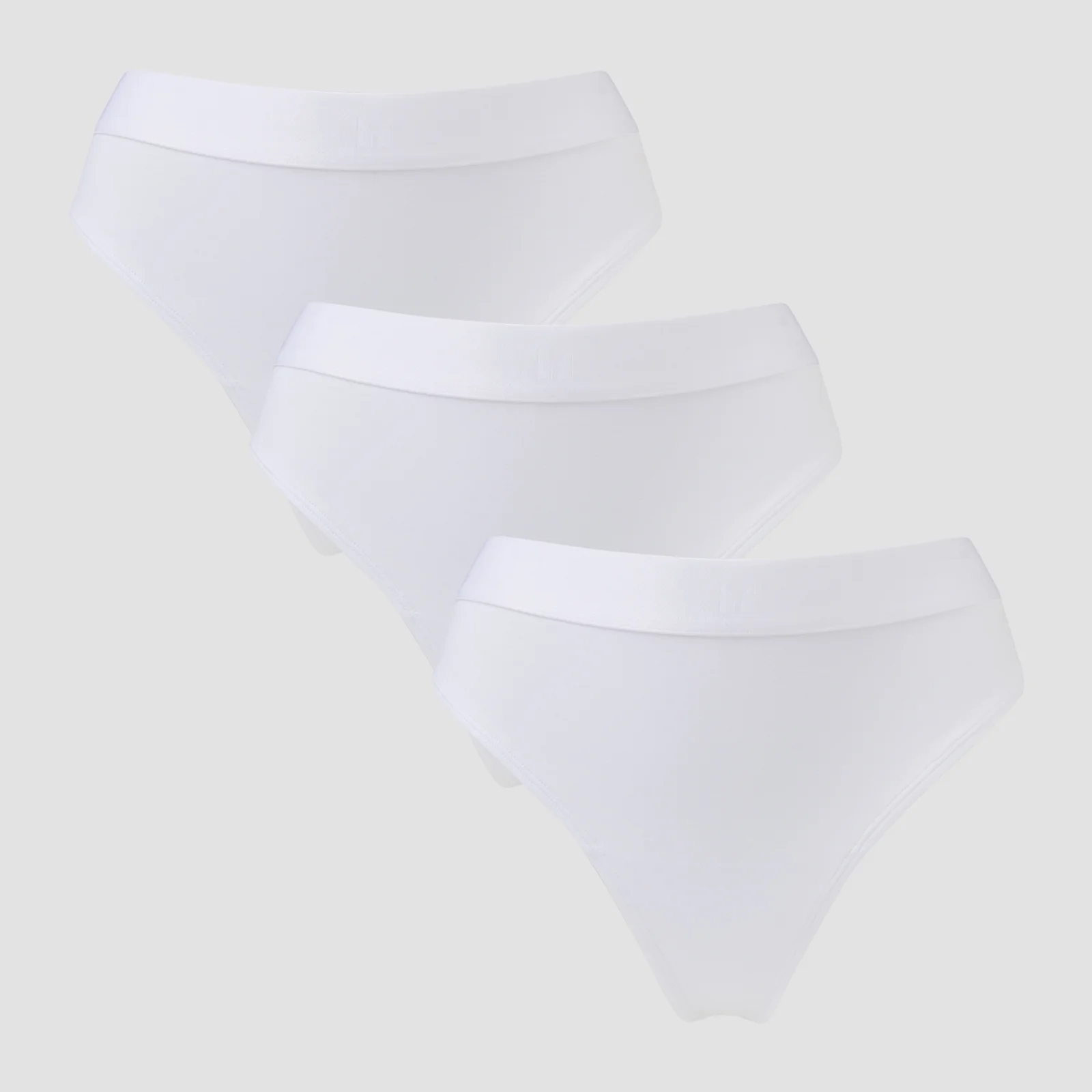 MP Mid Rise Thong til kvinder (pakke med 3) − Hvid - M Billede 1