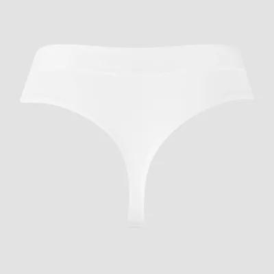 MP Mid Rise Thong til kvinder (pakke med 3) − Hvid - M Billede 7
