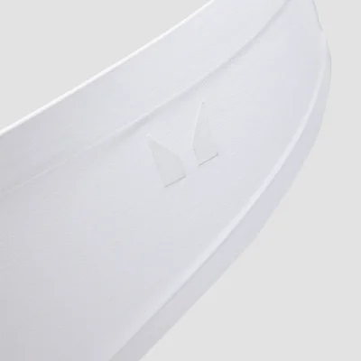 MP Mid Rise No VPL Thong til kvinder (pakke med 3) − Hvid - M Billede 6