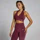 MP Tempo Seamless Halter Neck Bra til kvinder – Red Wine