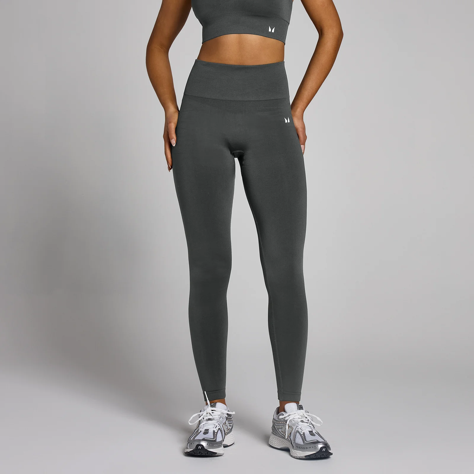 MP Tempo Seamless Leggings til kvinder – Night Grey - S Billede 1