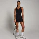 MP Tempo Pleated Tennis Dress til kvinder – Sort