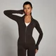 MP Tempo Ultra Seamless Zip Up Jacket til kvinder – Ground Coffee