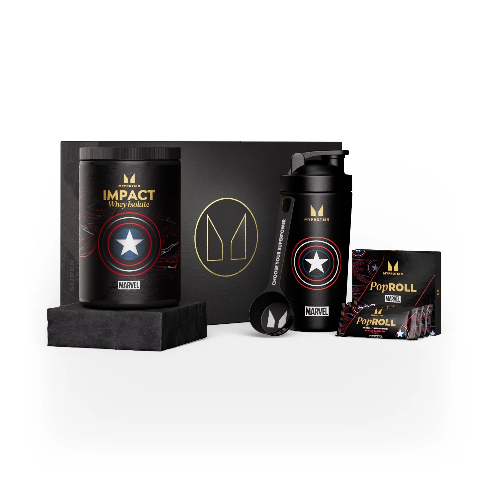 Myprotein x Marvel | Captain America Box Billede 1