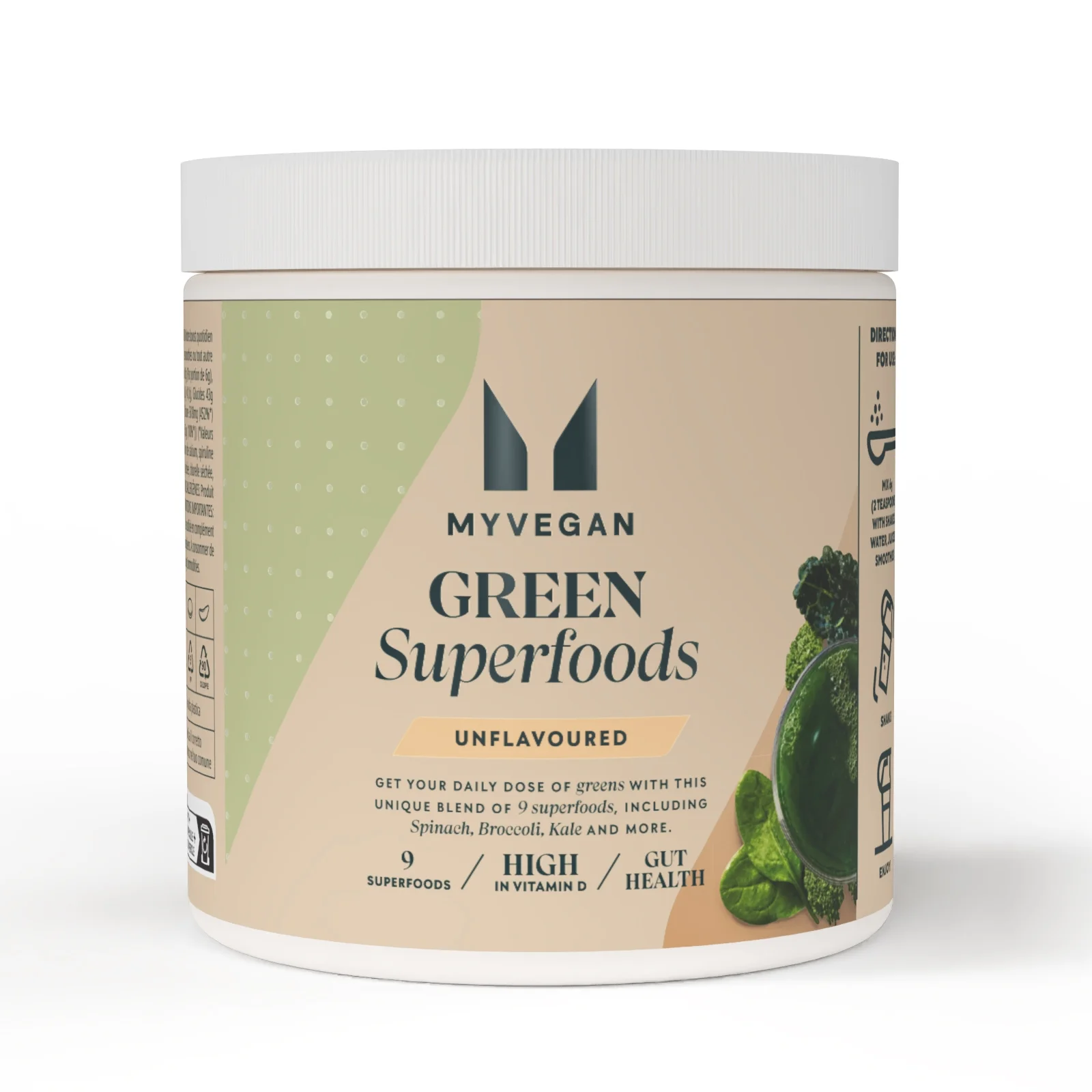Green Superfoods - 50servings - Uden smag Billede 1