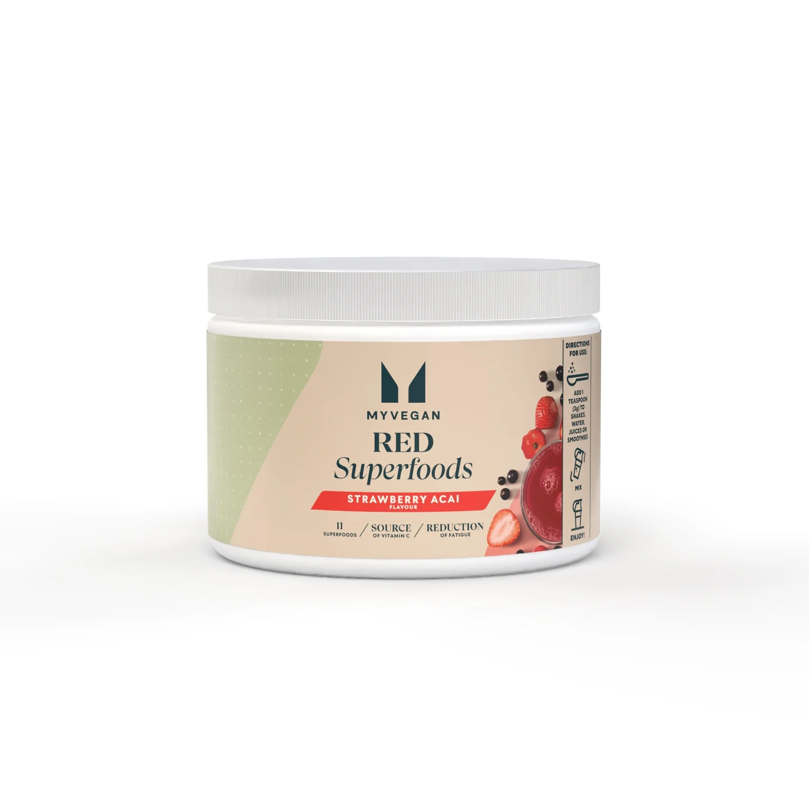 Red Superfoods - 50servings - Strawberry Acai Billede 1