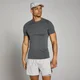 MP Velocity Muscle Fit sømløs T-shirt til mænd – Dark Grey