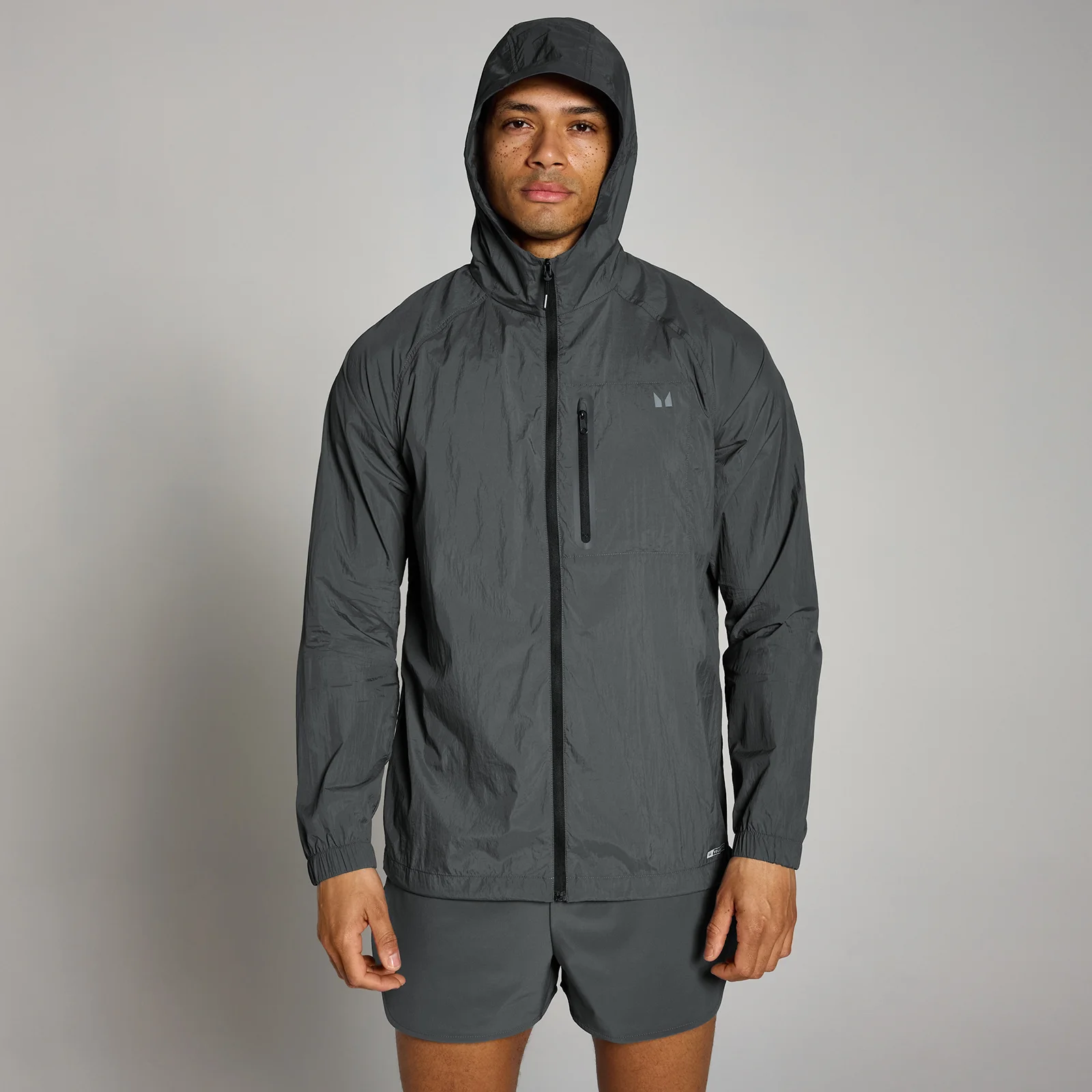 MP Velocity Lightweight Jacket til mænd − Dark Grey - XS Billede 1