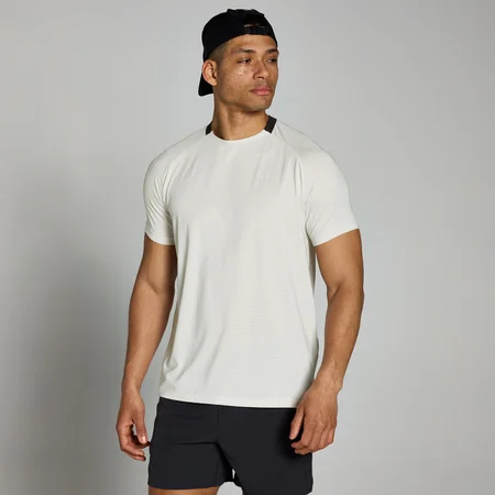 MP Tempo Gridded Training Shirt til mænd − Mist