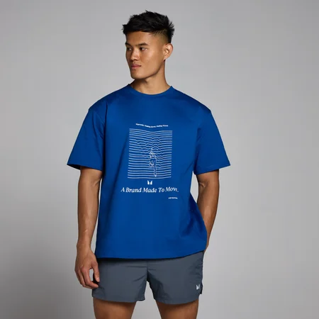 MP Swim Graphic T-Shirt − True Blue