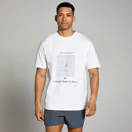 MP Swim Graphic T-Shirt − Hvid