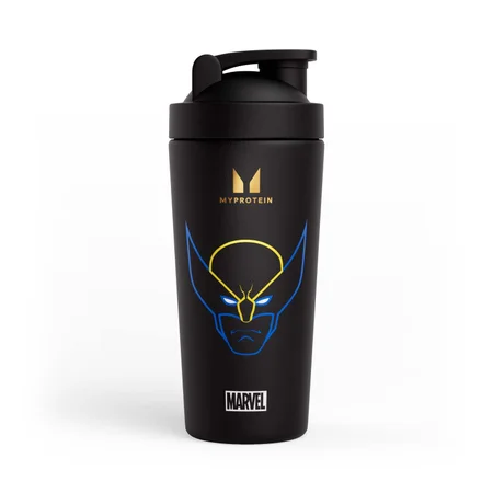 Myprotein Wolverine Recycled Metal Shaker – Sort