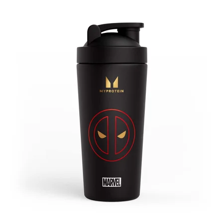 Myprotein Deadpool Recycled Metal Shaker – Sort