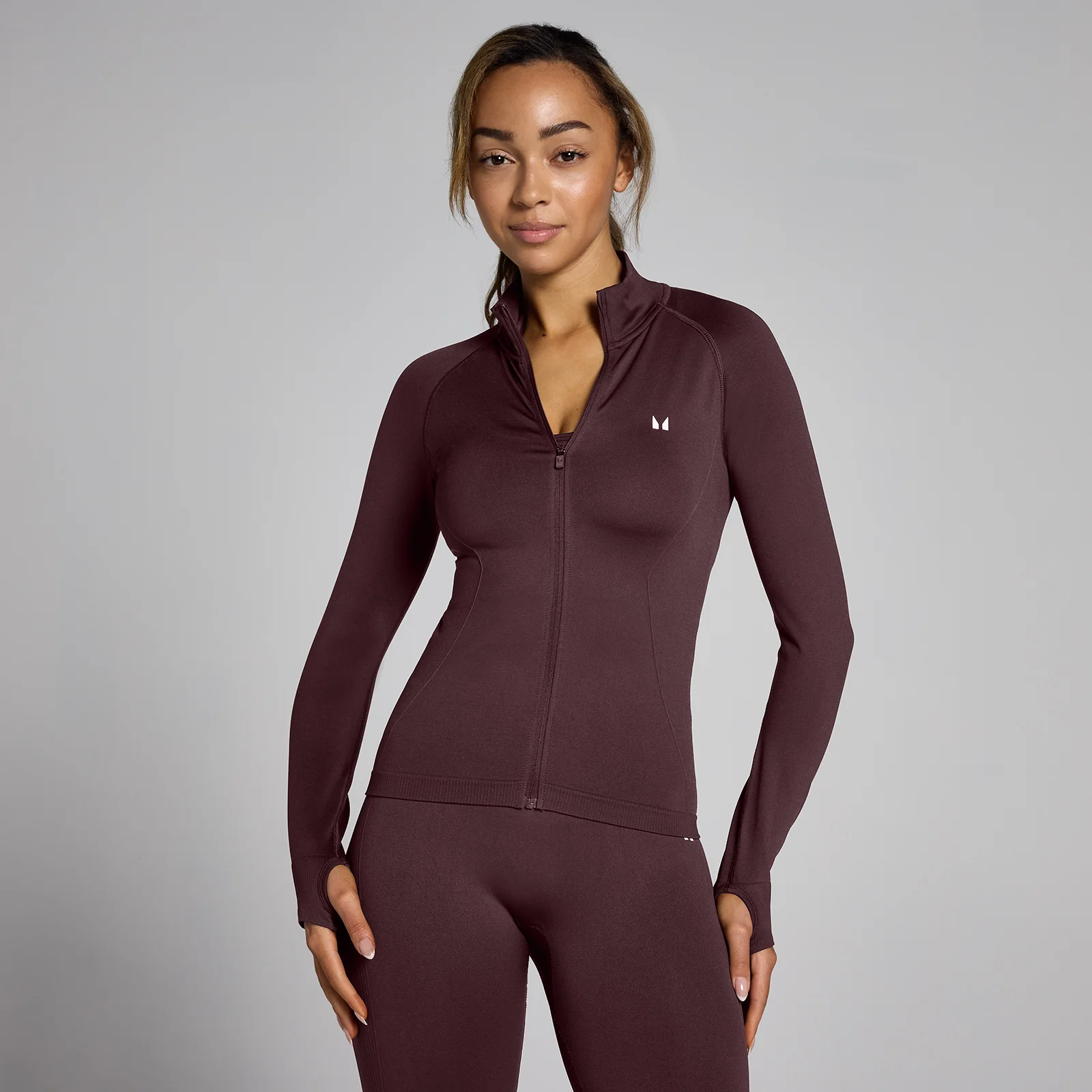 MP Shape Seamless Zip Through Jacket til kvinder - L Billede 1