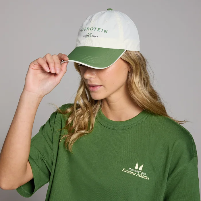 MP Graphic Cap − Retro White